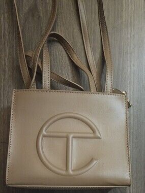 Telfar Small Bag — Beige/Cream